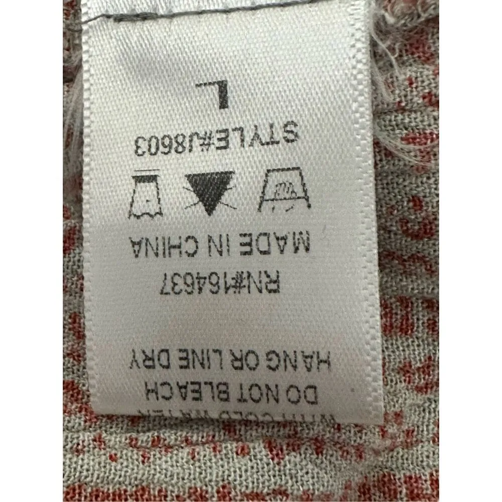 SHOP by NEIGHBOR Jumpsuit Sz L Orange Size L - Image 4