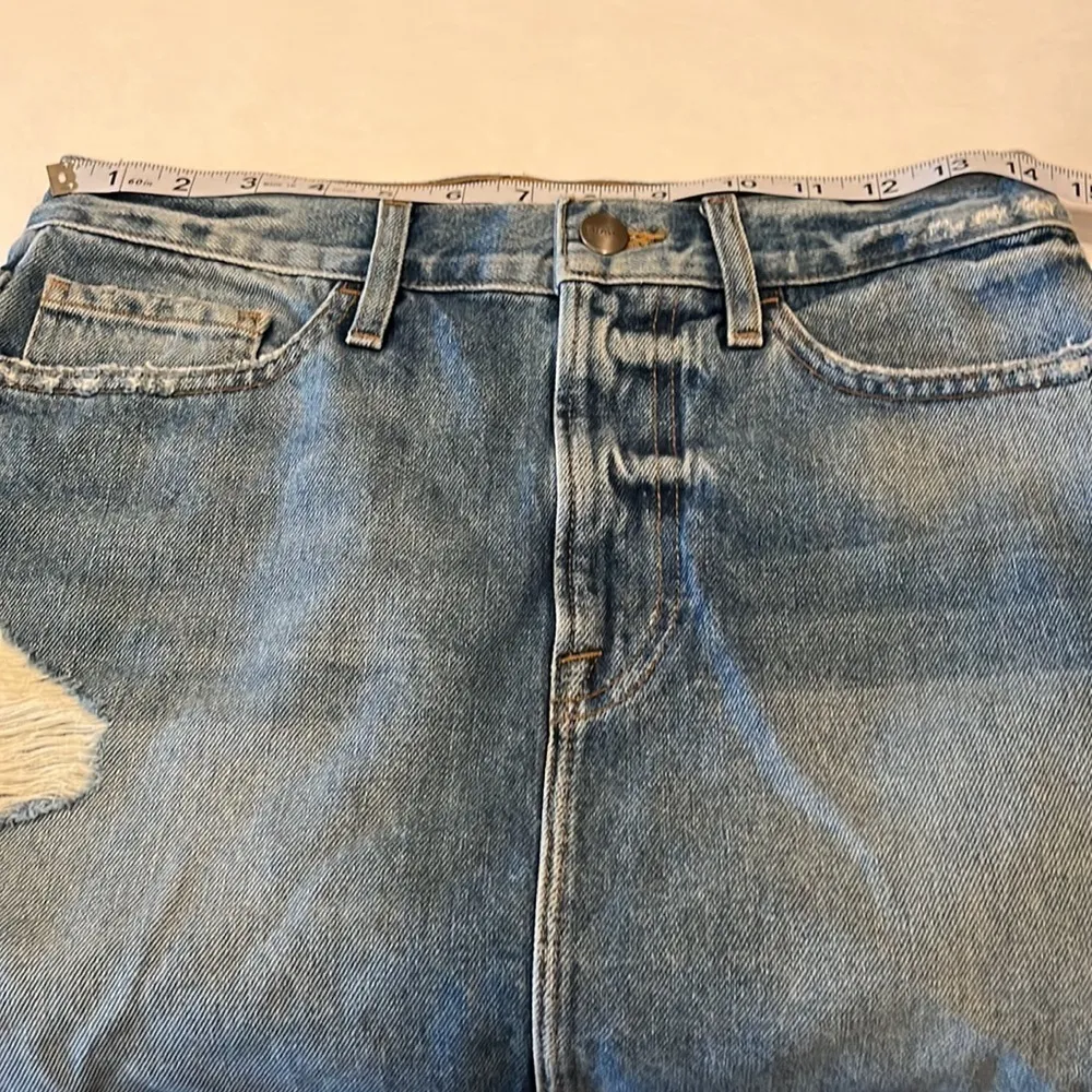Frame Denim Deaneville Le Mini Skirt Size 27 - Image 3