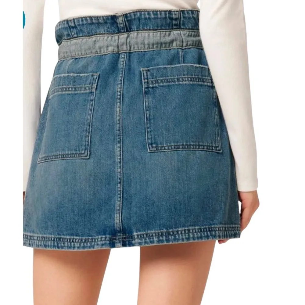 Hudson Belted Cinched Waist Fashion Denim
Mini Skirt Size 25 - Image 2