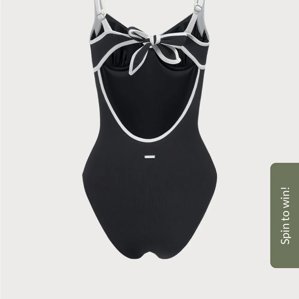 Berlook Contrast Trim Knotted One - Image 7