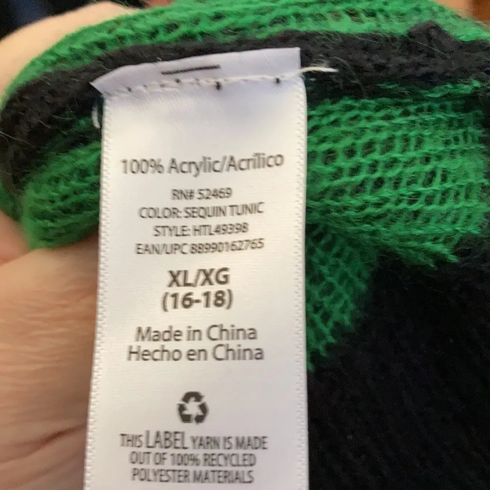 Holiday Time FINAL MARKDOWN NWT  sweater xl - Image 6