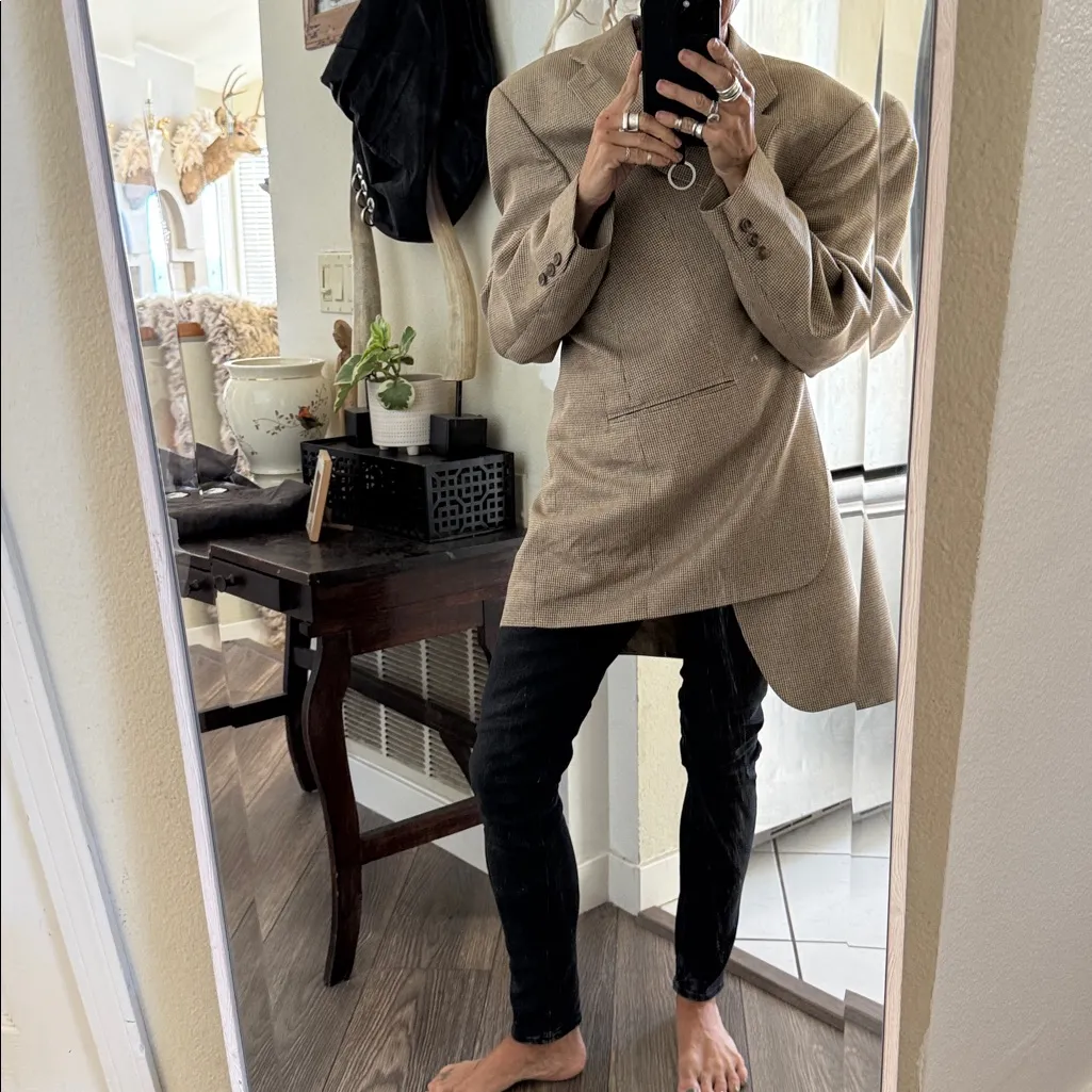 Vintage Ralph Lauren chaps Tan Blazer - Image 11