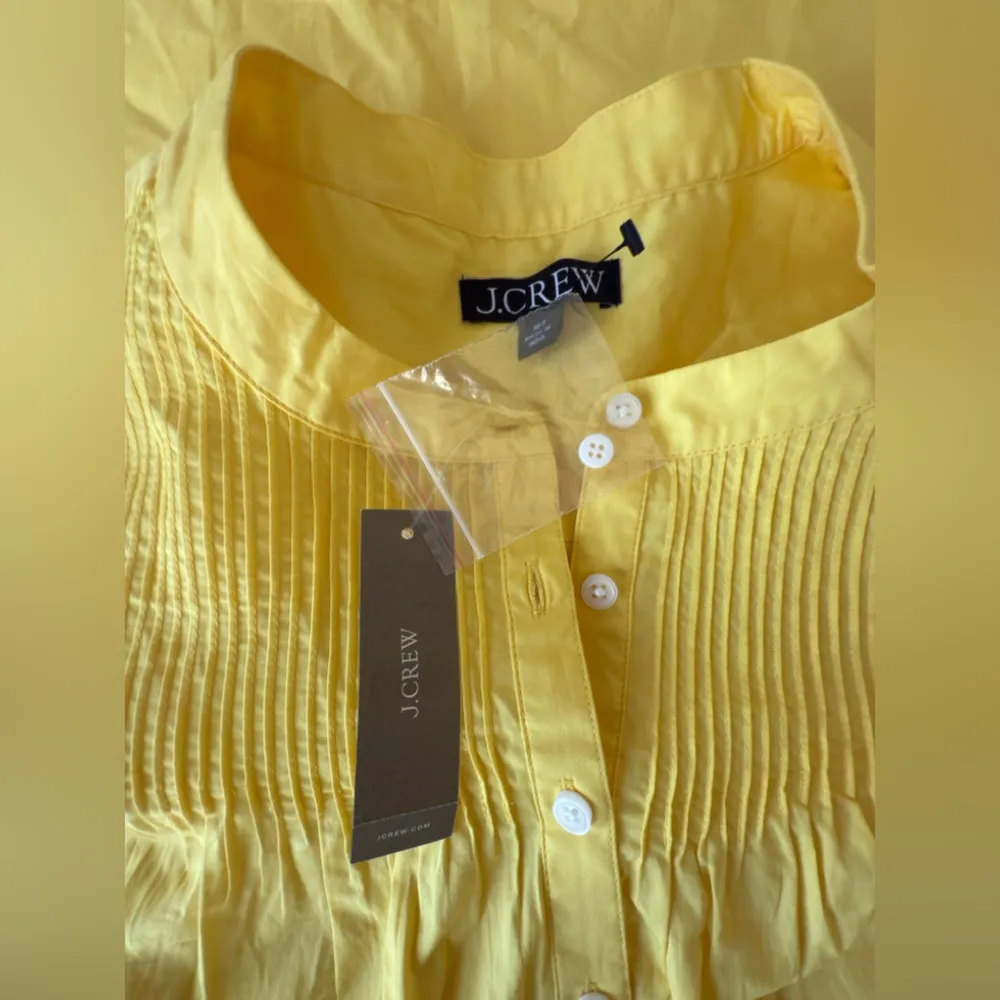 NWT JCrew Short-sleeve mini shirtdress in cotton poplin Size/ M - Image 11