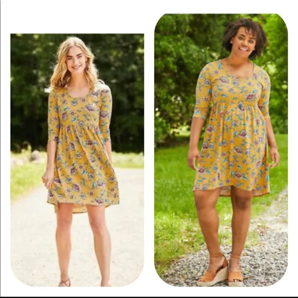 Matilda Jane A Place In The Sun Yellow Floral Dress - Image 2