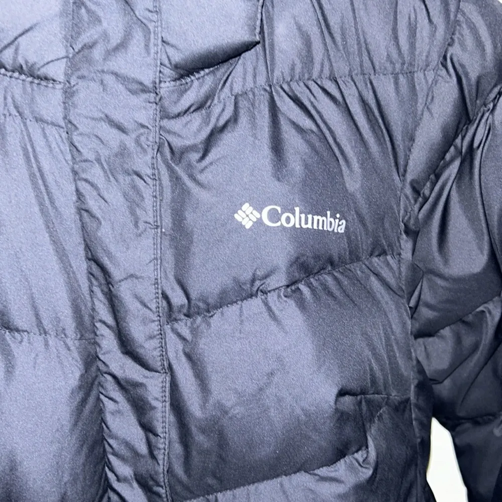 Columbia Women's Puffer Removable Hoodie Faux Fur Trim Zipper X-Small - Image 2