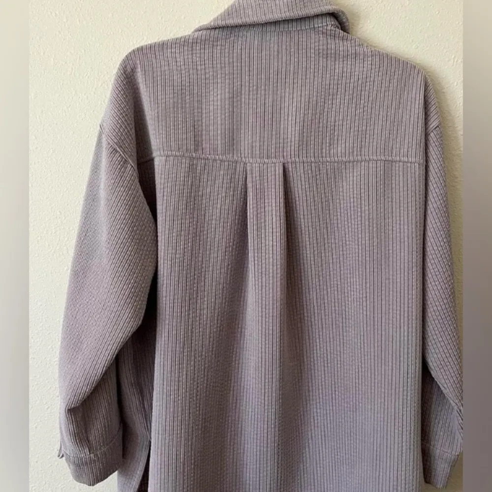 Forever 21 Shirt Jacket Lavender - Image 9
