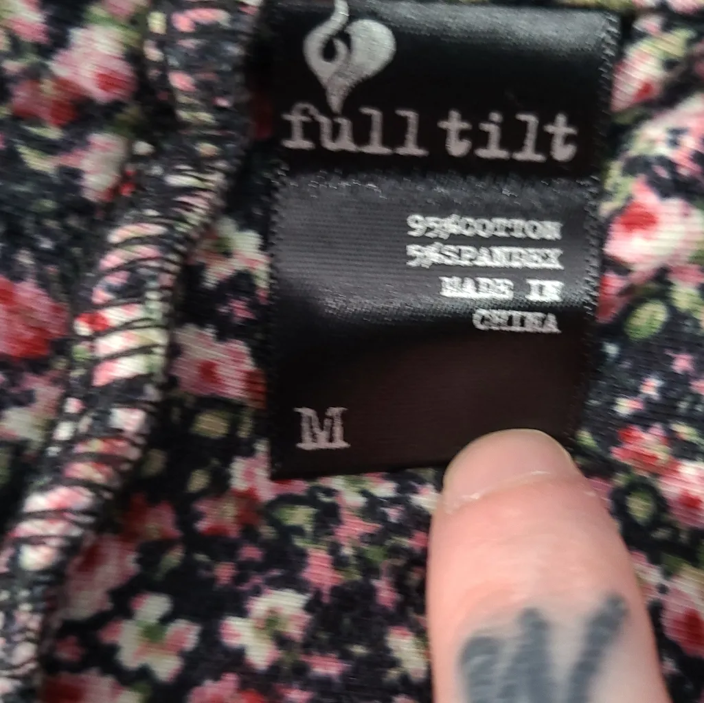 Full tilt floral caged back fashion bralette - Image 6