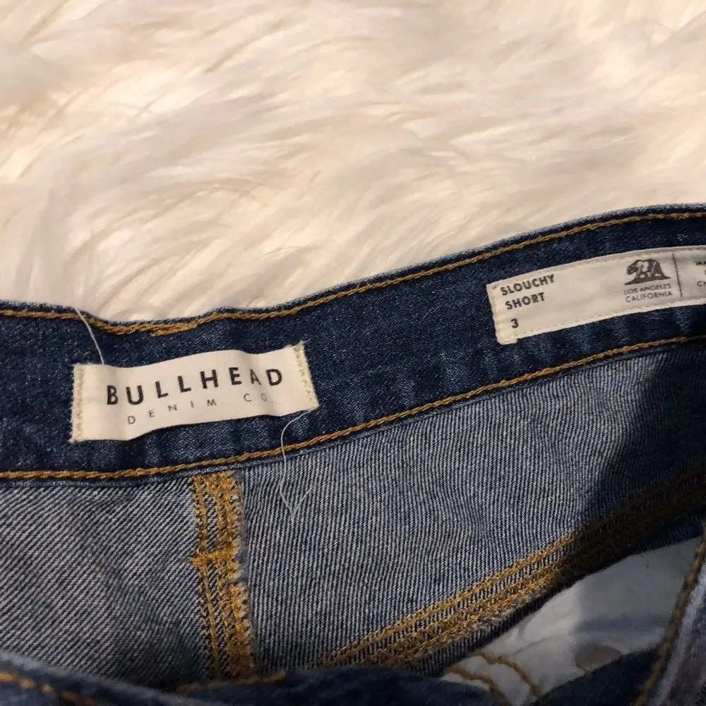 🦄Bullhead Denim Distressed Slouchy Short - Image 2