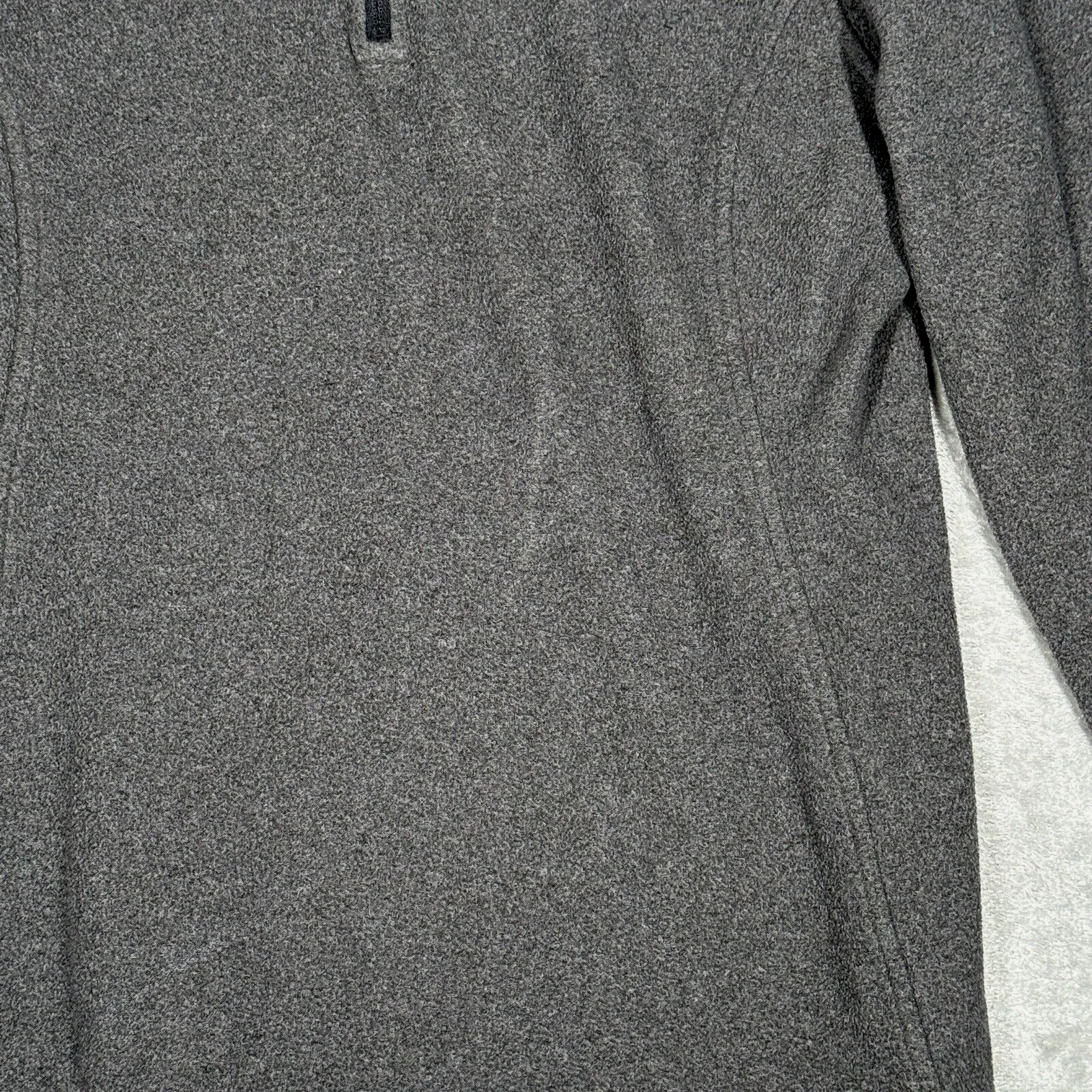 The North Face Fleece Womens Small‎ Gray 1/4 Zip Sweatshirt Outdoors Hiking - Image 6