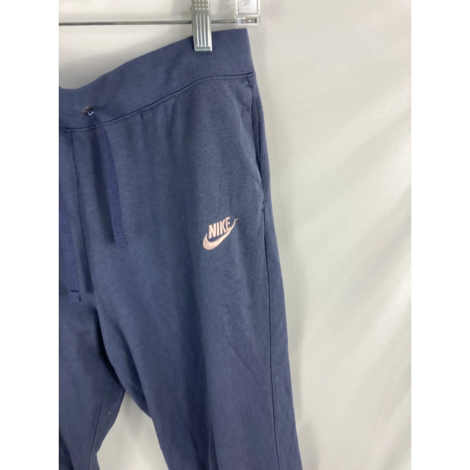 Nike Blue Jogger Sweatpants Size Medium - Image 2