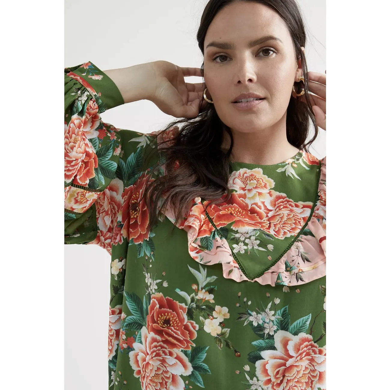 Anthropologie Farm Rio Elinor Tunic Dress - Image 8