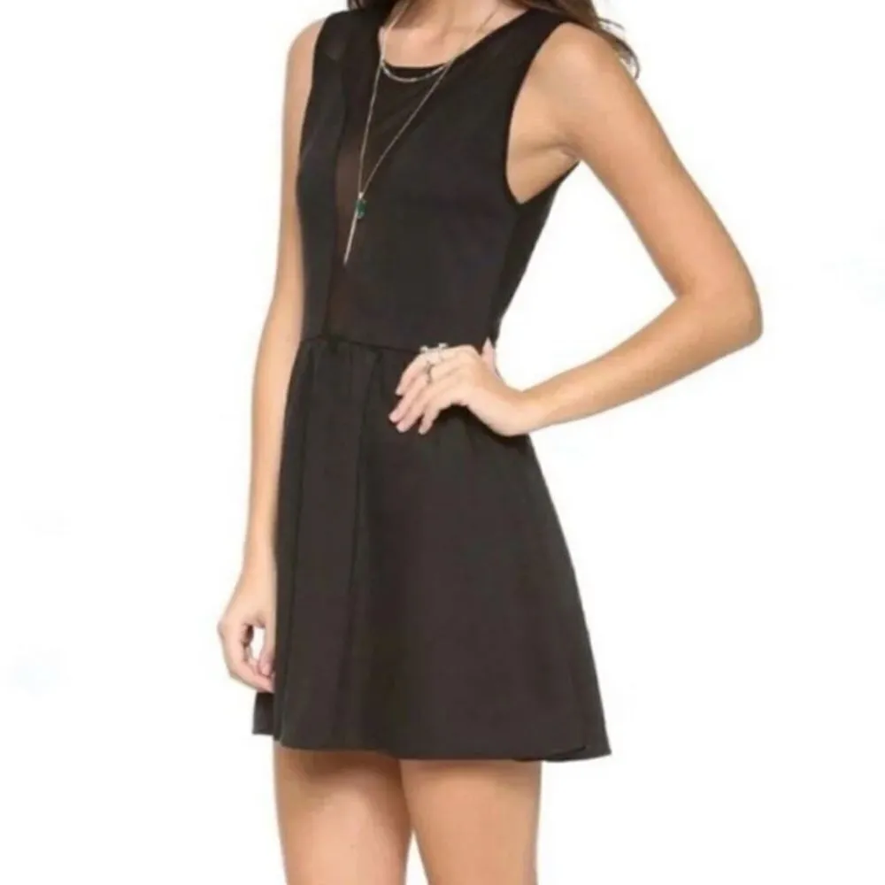 For Love & Lemons Black Illusion Dress Size XS - Image 5