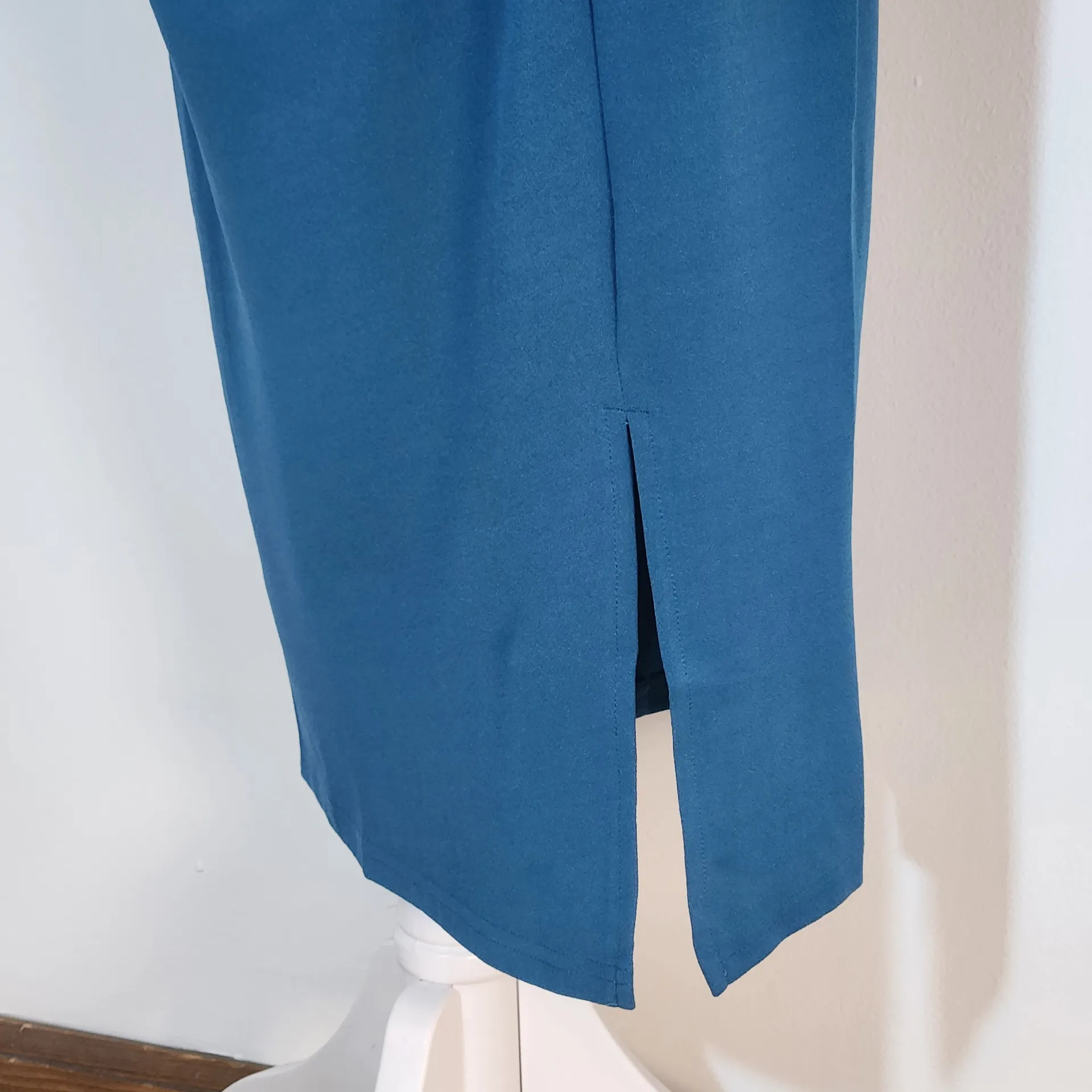 Grace Karin Blue Sheath Dress Size Small NWT Wedding Guest Dress - Image 5