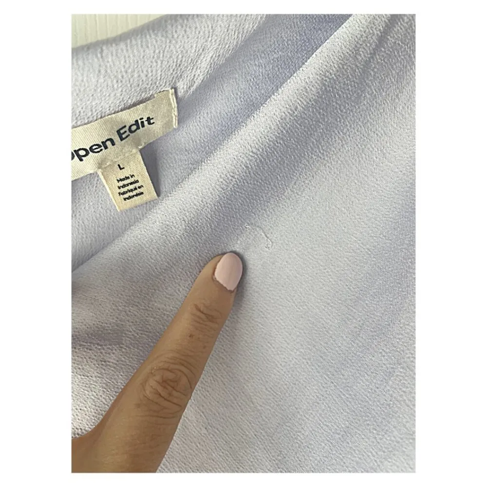 Purple Camisole Open Edit NWT Size Large Soft Flow‎ Nordstrom Brand - Image 3