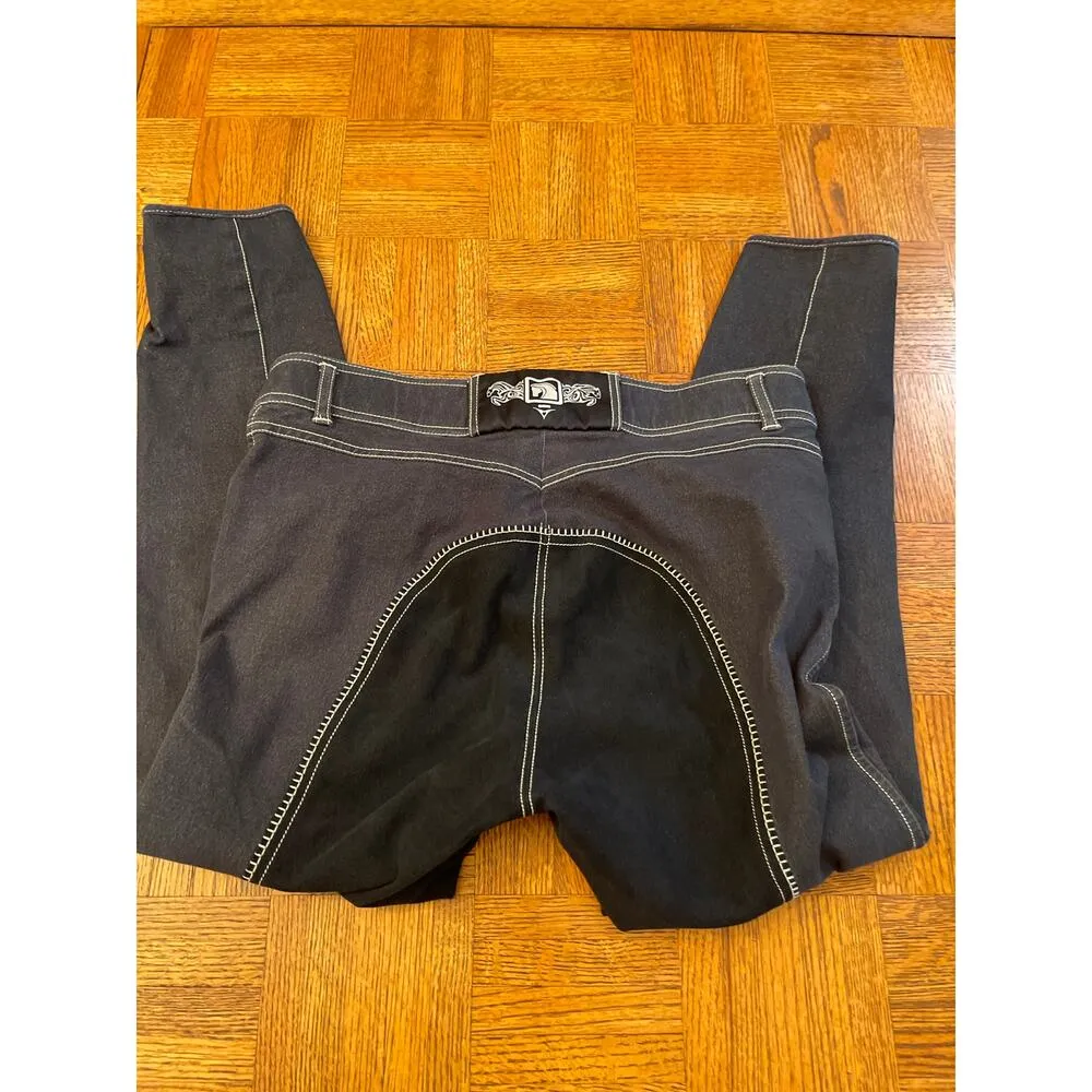 ROMFH RIDING PANT SIZE 30 Blue - Image 8