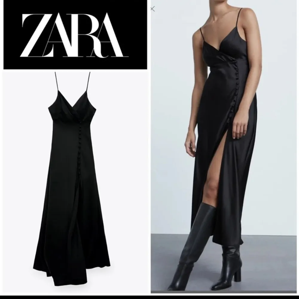 ZARA Blogger’s Fav| Satin Detail Dress - Image 8
