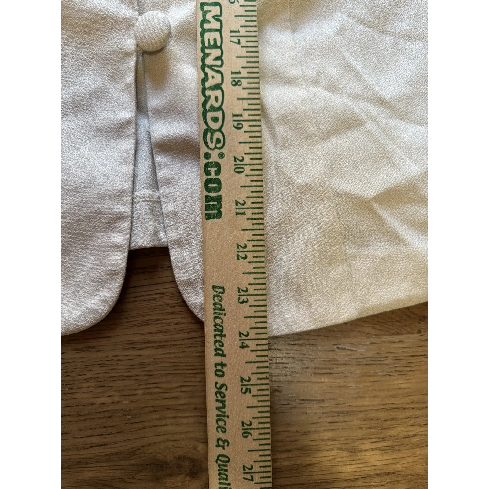 Miss Dorby Size 10 Embroidered Dress Top Set Button Floral Zipper Classic VTG - Image 7