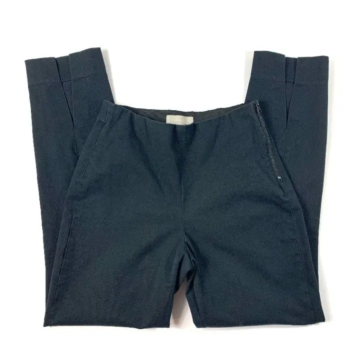 Everlane  Flat Front‎ Pants Women's 2 Black - Image 2