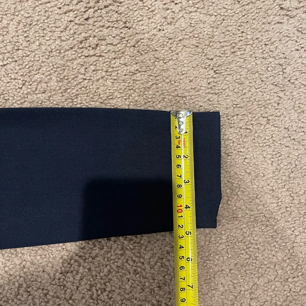 No Brand Junior Lightweight Navyblue Single Button Blazer Blue Size undefined - Image 8