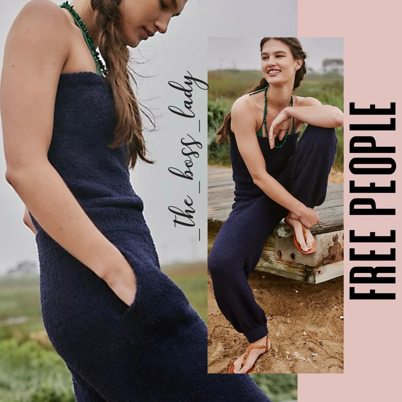 Free People jumpsuit strapless fuzzy terry fleece one piece romper XS onesie - Image 8