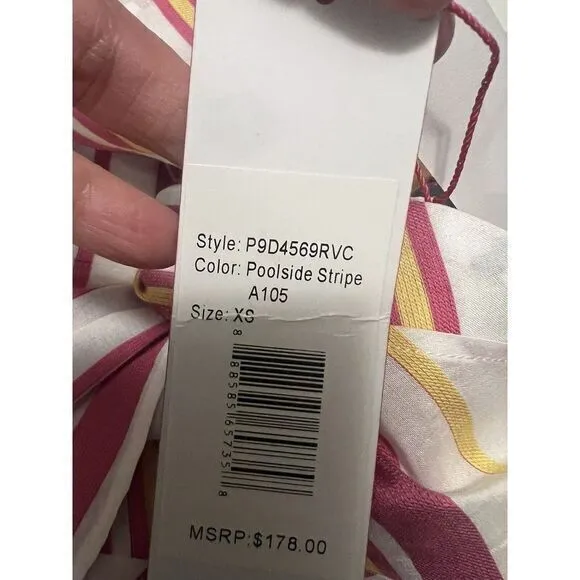 Parker Poolside Stripe Whitney Top XS‎ - Image 8