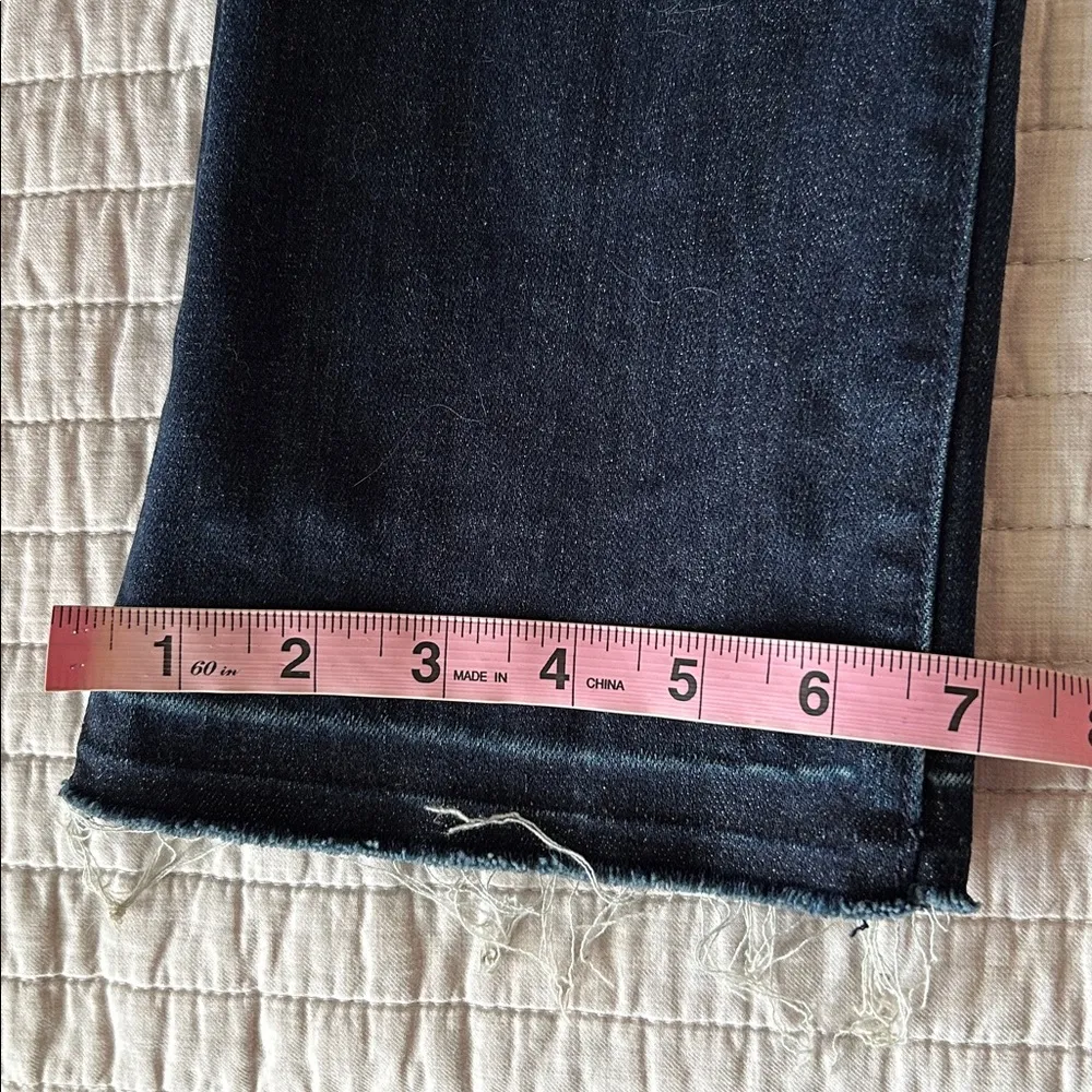 Veronica Beard Carly 11” kick flare high rise dark wash jeans 26”​ - Image 14