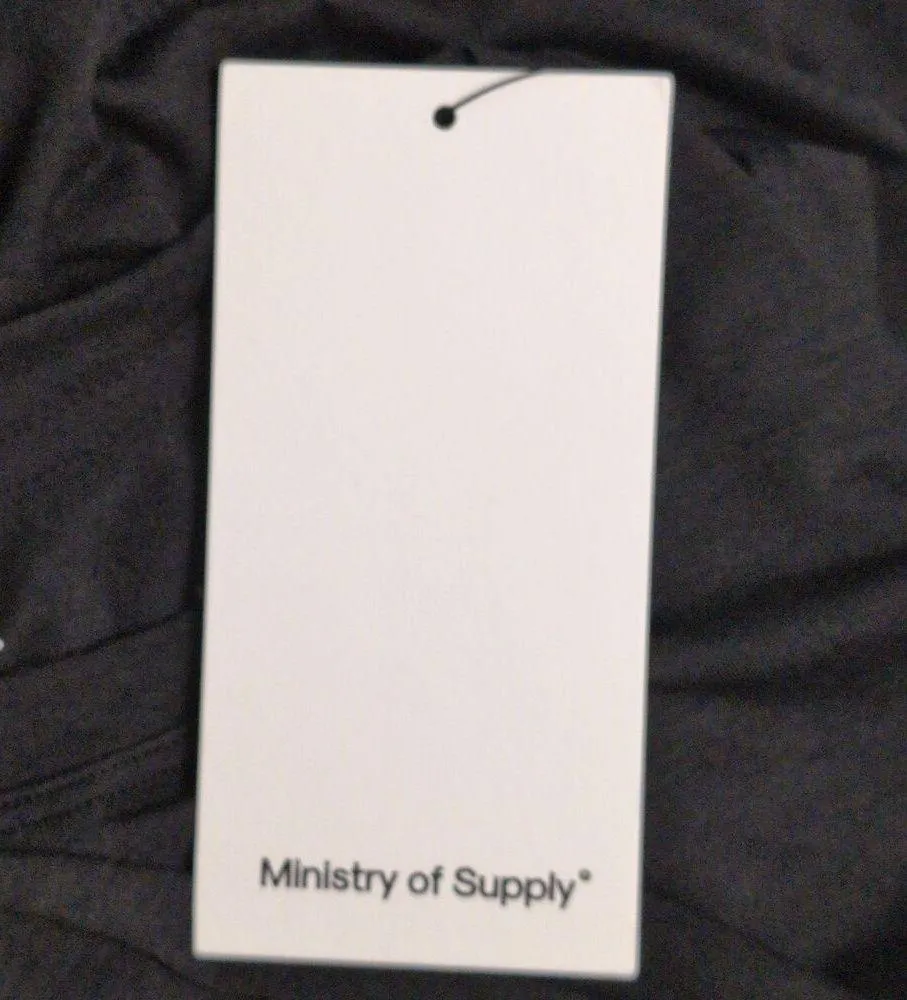 NWT Ministry of Supply Black Composite Merino Active Tank Sleeveless Crew XXL - Image 5