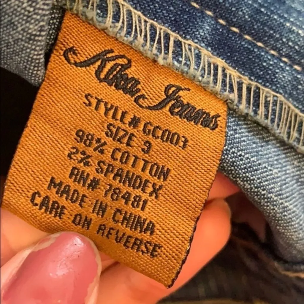 Kika lowrise bootcut jeans Blue Size undefined - Image 9