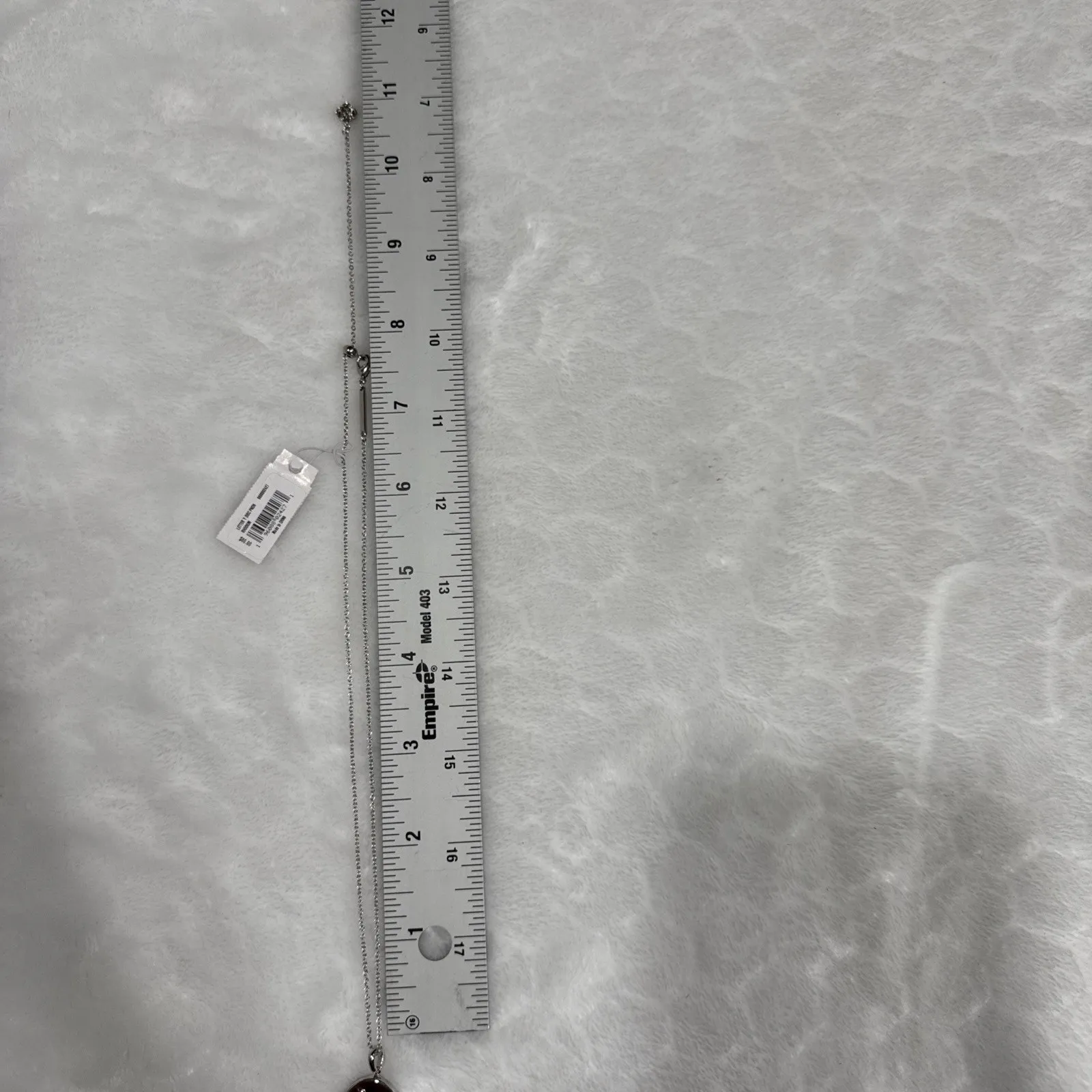 Kendra Scott Letter Y Disc Pendant Necklace Rhodium Black Mother-Of-Pearl Silver - Image 9