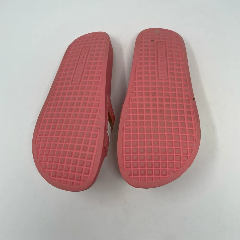Pink and Gold Rubber Slides - Image 6