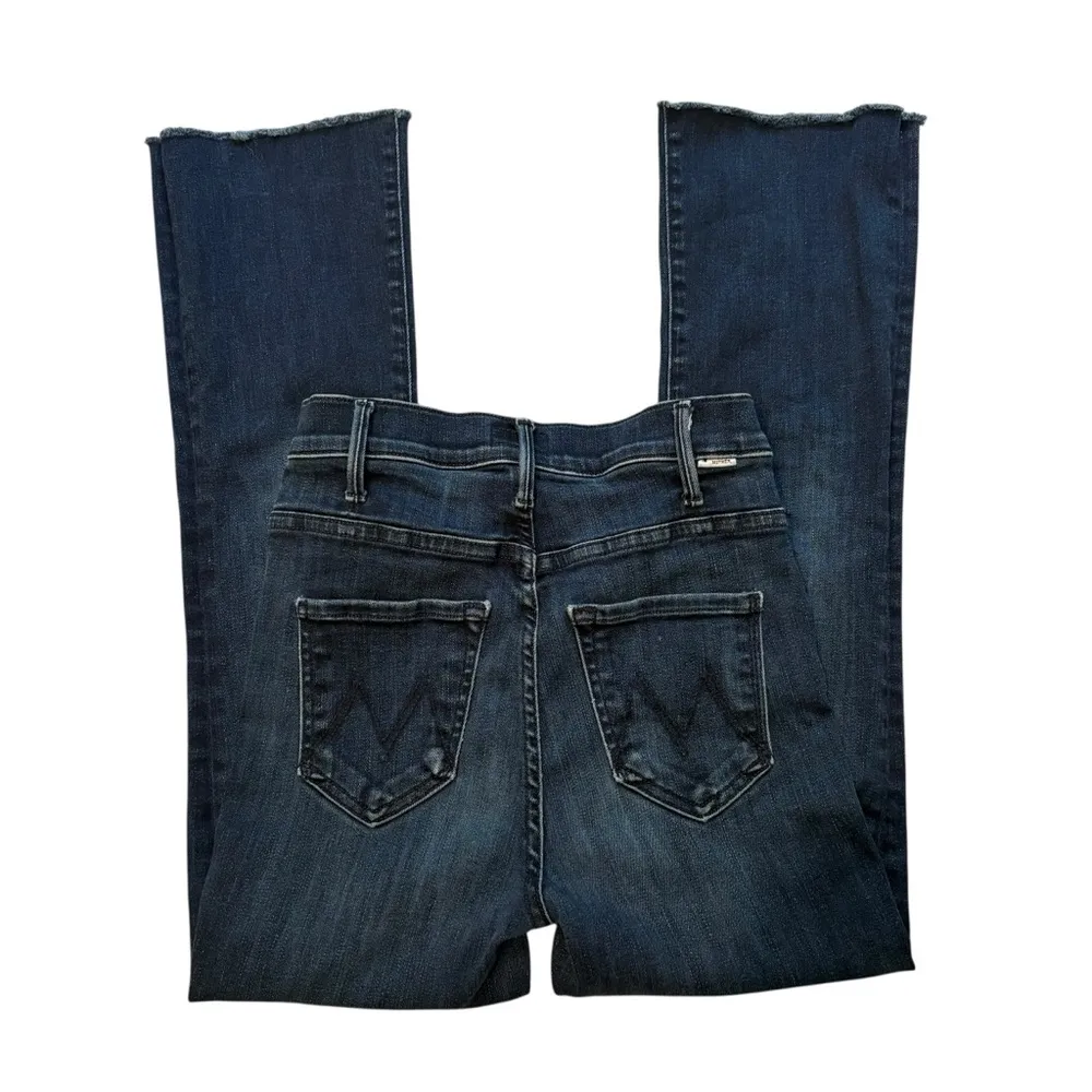 Mother Hustler Ankle Fray in Howling At The Disco Ball, Sz 24 Blue - Image 8