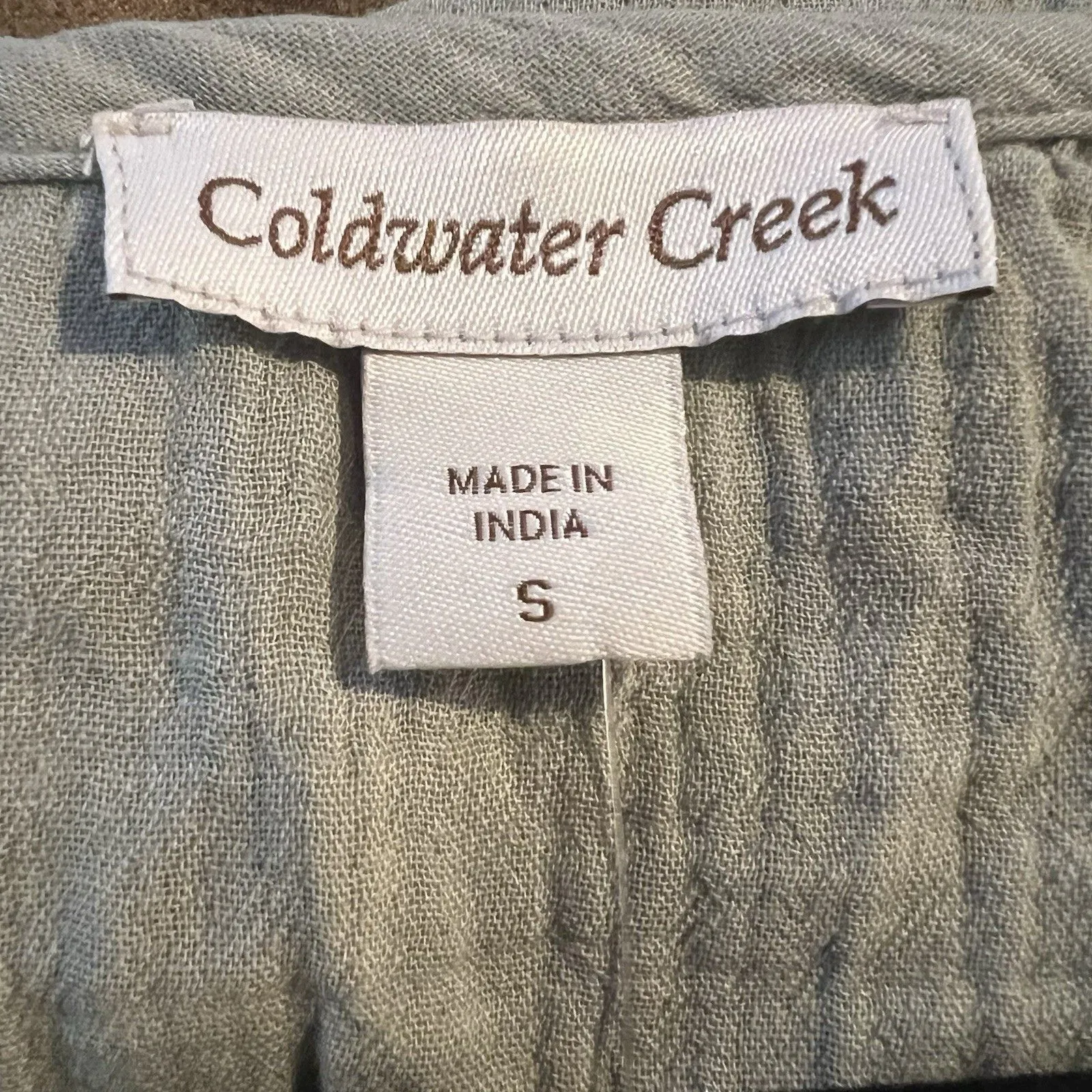 Coldwater Creek Maxi Dress Small Gauzy Cottagecore - Image 3