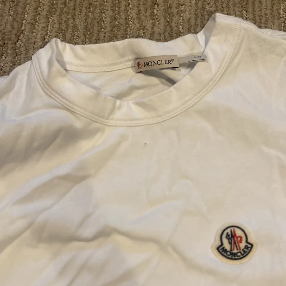 Moncler  white tshirt - Image 2