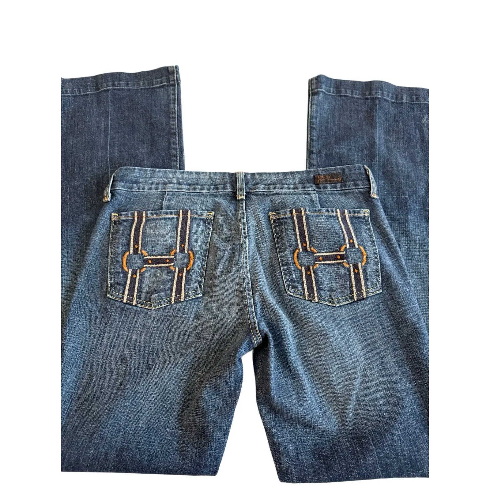 Citizens of Humanity  Jerome Dehan Y2K USA Faye‎ Low Rise Bootcut Flare Jeans 31 - Image 3