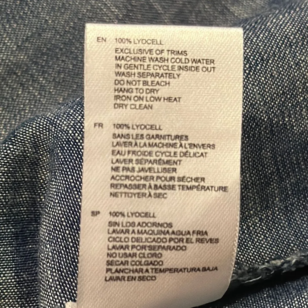 RD Style Women’s Denim-like Blue Off-Shoulder Top - Size S - Image 6