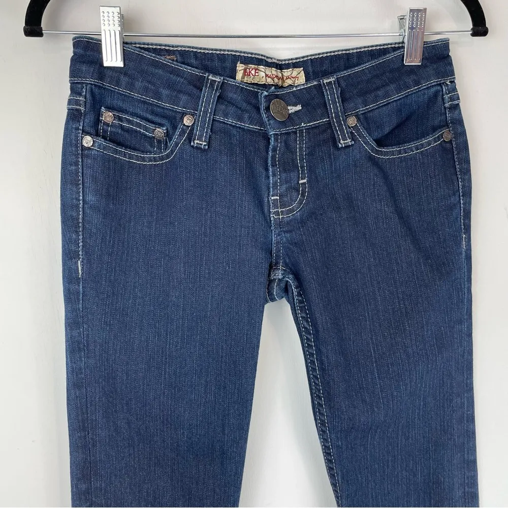 BKE Madison Dark Wash Skinny Jeans Sz 25 - Image 3