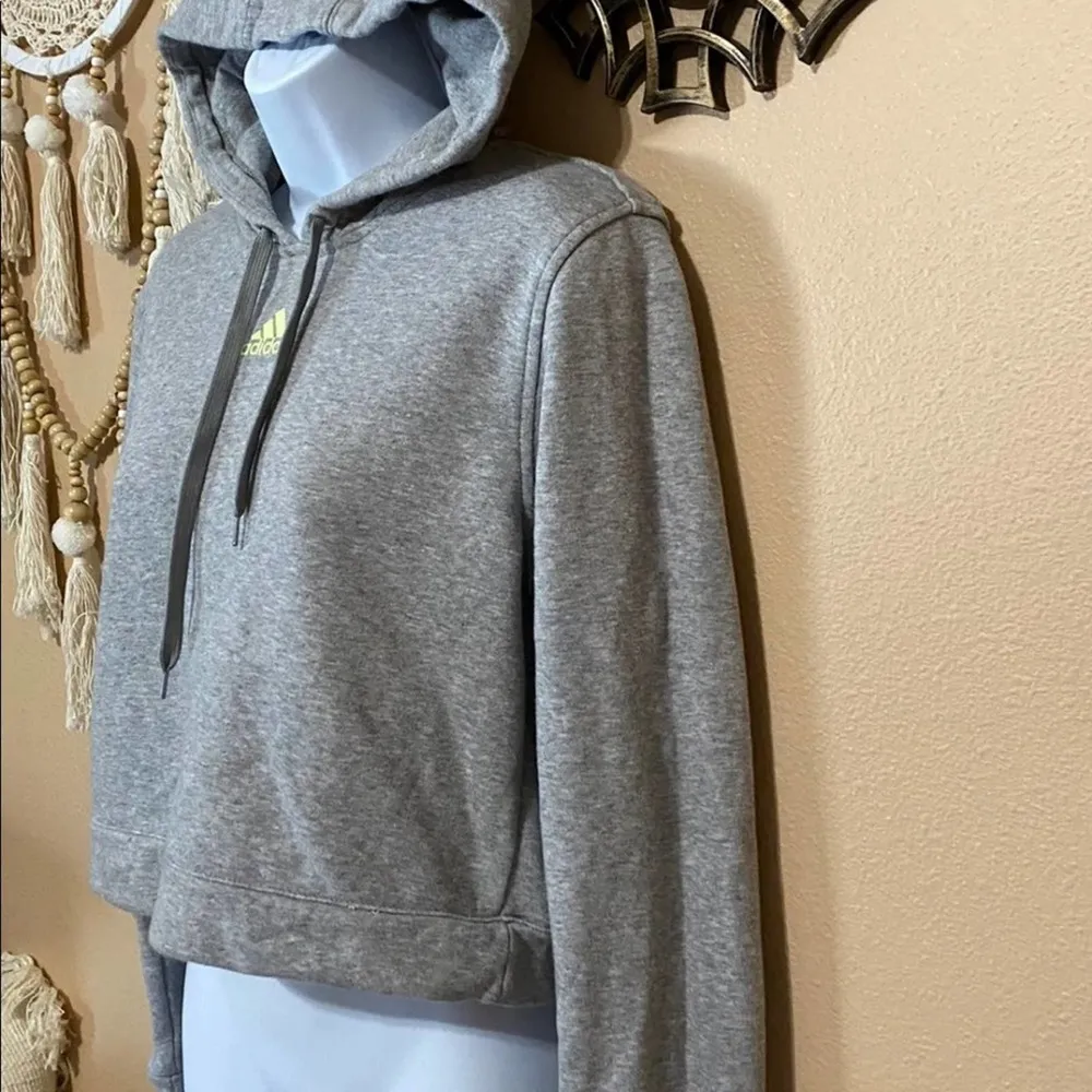 Adidas cropped hoodie - Image 4