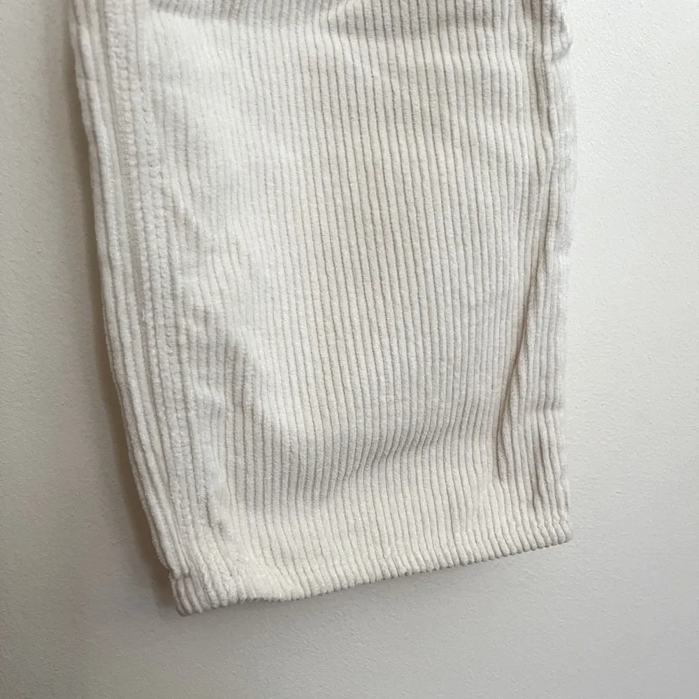 Reformation Cynthia Button Fly High Rise Straight Corduroy Pant - Image 9