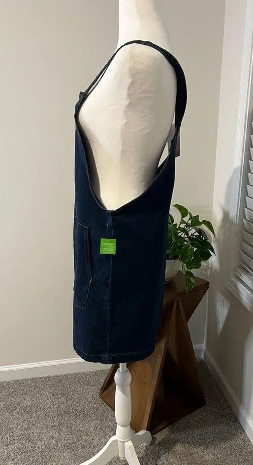 Denim jumper mini dress. New with Tags. - Image 3