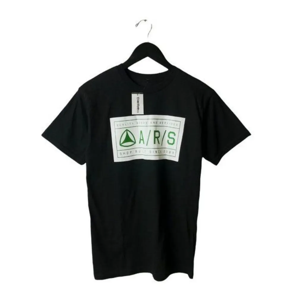 NEW Active Ride Shop T Shirt R/S Graphic Tee Short Sleeve Cotton Solid Logo S - Image 11
