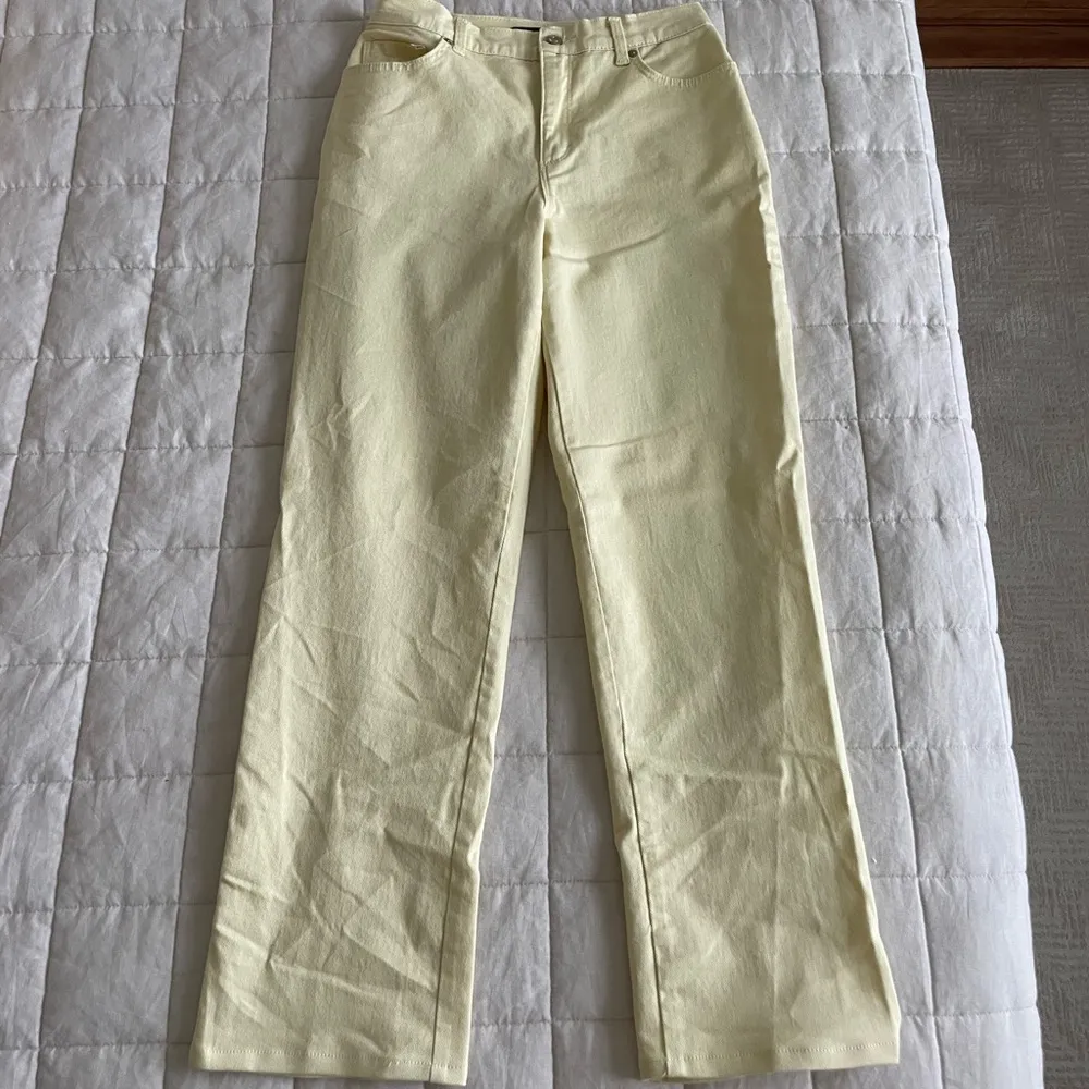 Baggy Yellow Jeans Size 25 - Image 5
