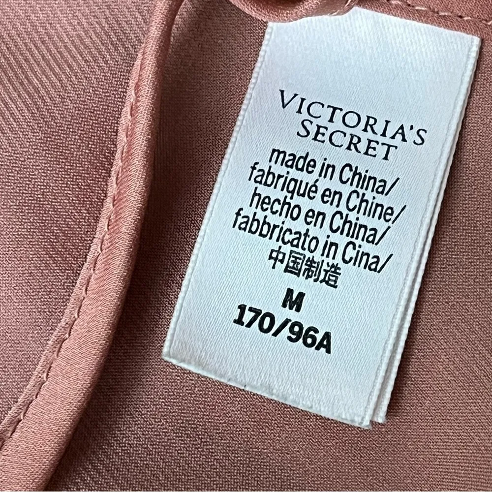 Vintage Victoria Secret Y2K Camisole Lace Trim Pink M Whimsy Cottage Core Retro - Image 8