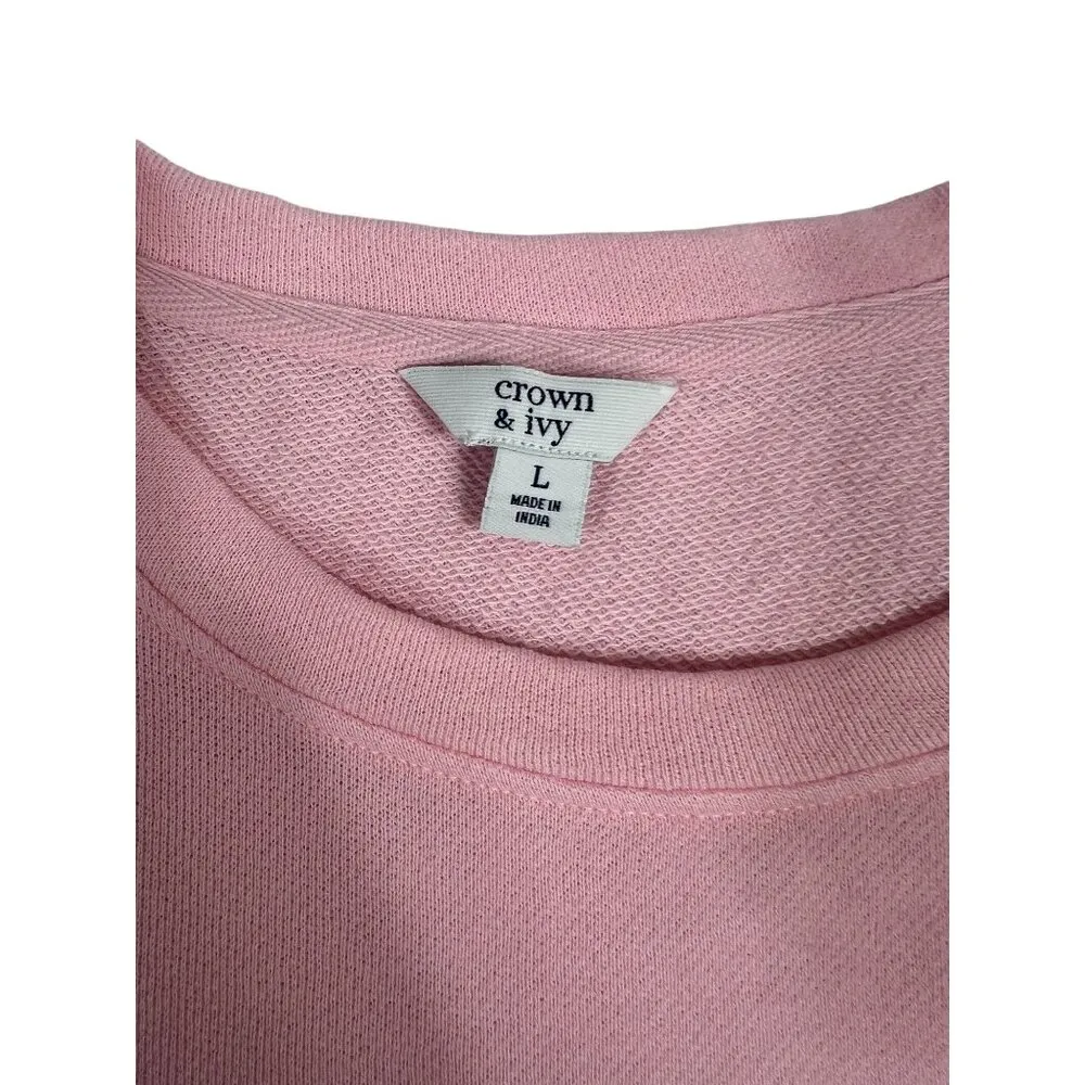 Crown & Ivy Women's Light Pink Top - Image 3