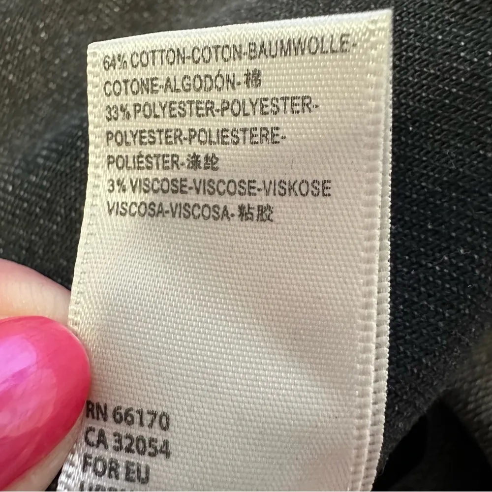 We The Free by Free People BREA CUT OFF DENIM SKIRT SIZE 24 Black Distressed - Image 13