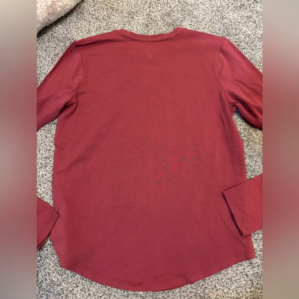 Lululemon Cotton Long Sleeve Shirt - Image 3