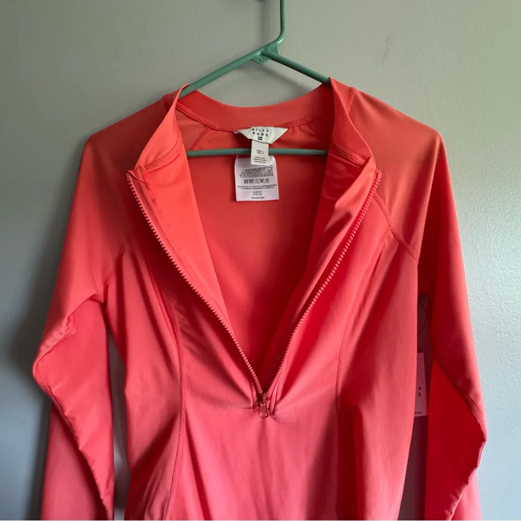 Billabong Women's Coral Long Sleeve One Piece Surf Swimsuit Size Large - Image 8