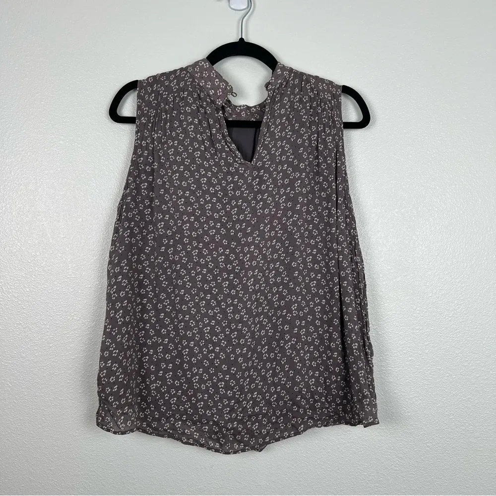 Anthropologie Cloth & Stone Liana Mock Neck Floral Tank Sz S‎ - Image 6