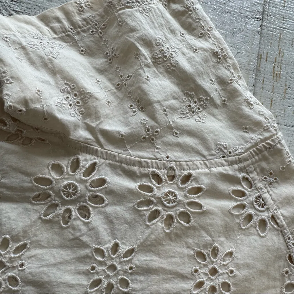 Lucky Brand Los Cabos Crochet Bikini Top NWT size Medium Sand High‎ Neck Halter - Image 3