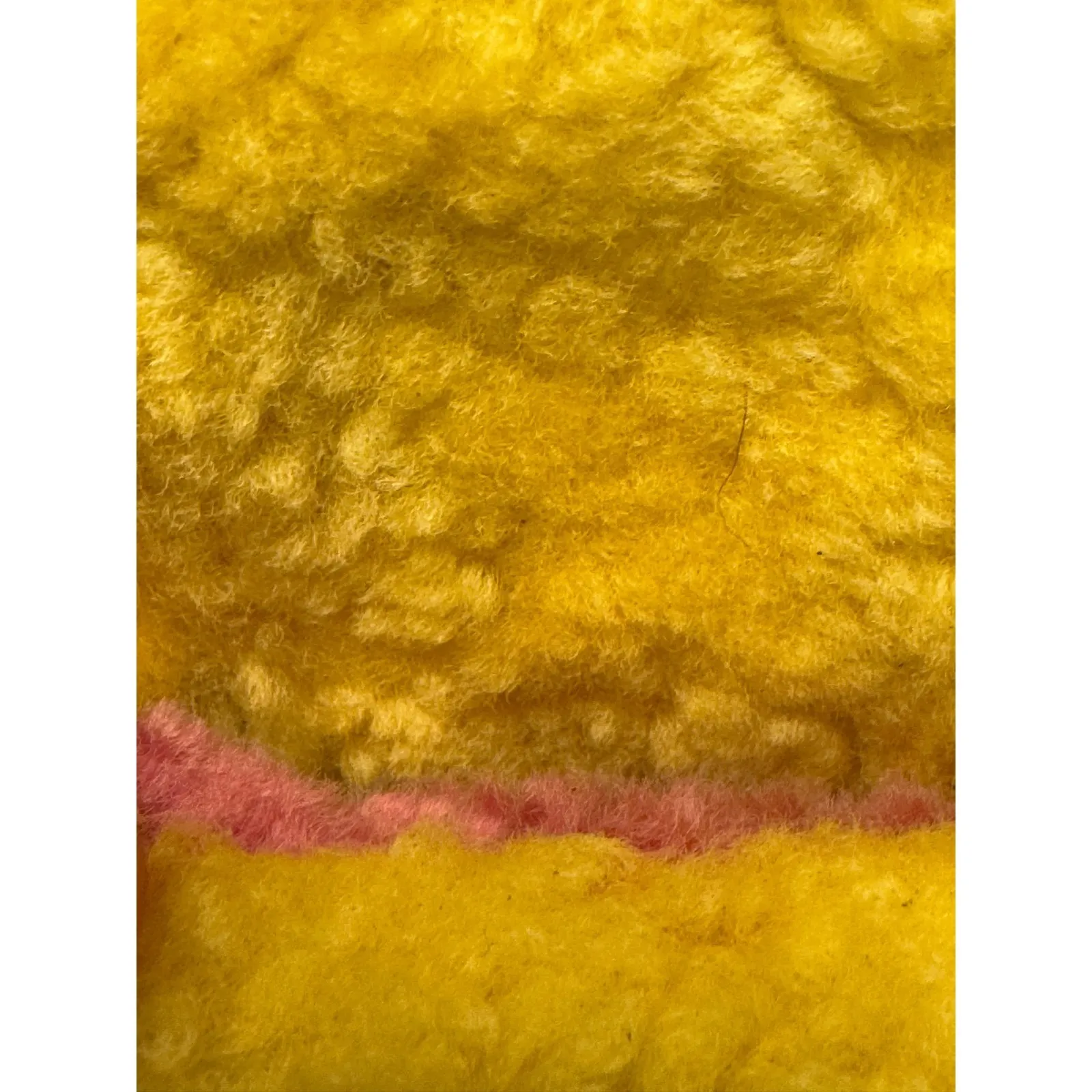 UGG Oh Yeah Slide Yellow Orange Pink Rainbow Fuzzy Furry Slippers - Image 7
