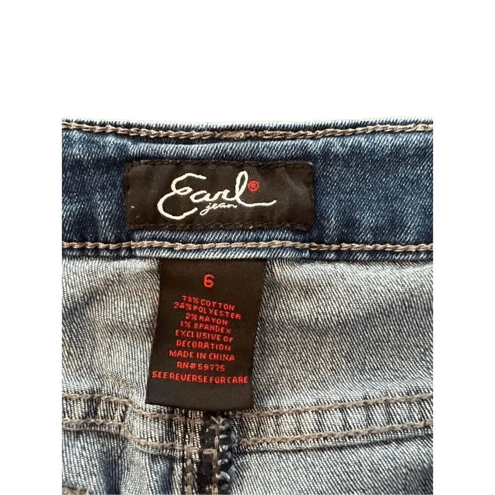 Earl jeans straight fit size 6 Blue - Image 10